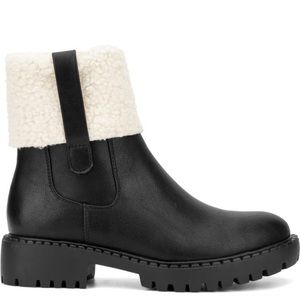 Faux Shearling Boots
